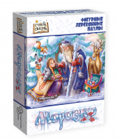 Страна сказок Фигурный деревянный пазл Морозко арт.8378 (мрц 549 руб) /48 (Новый год)